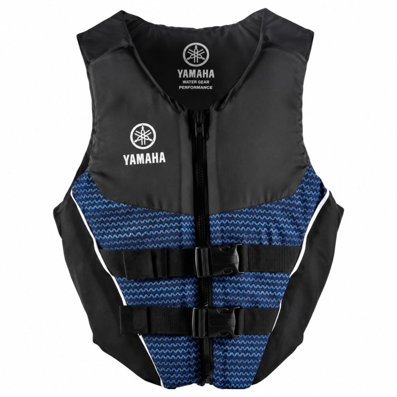 YAMAHA Neoprene Nylon Combo PFD Blue life vest untuk watersport dan jet ski